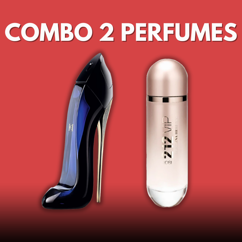 Perfume Good Girl Feminino 100ml + Perfume 212 Vip Rosé + Envio Imediato